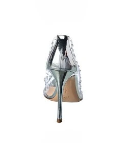 Gianvito Rossi Halley 105 Plexi & Leather Pump Women -Valentino shop 1313564102 RLLD 3
