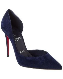 Christian Louboutin Iriza 100 Suede Pump Women