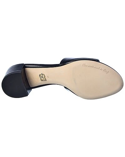 Dolce & Gabbana Logo Leather Sandal Women 6 Dolce & Gabbana Logo Leather Sandal Women - Image 4