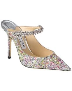 Jimmy Choo Bing 100 Glitter Pump Women