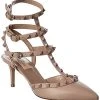 Valentino Rockstud Caged 65 Leather Ankle Strap Pump Women -Valentino shop 1313564179 RLLD 1