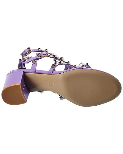 Valentino Rockstud Caged 60 Leather Ankle Strap Sandal Women 6 Valentino Rockstud Caged 60 Leather Ankle Strap Sandal Women - Image 4