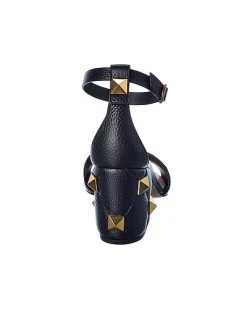 Valentino Roman Stud 75 Grainy Leather Sandal Women -Valentino shop 1313564189 RLLD 3