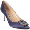 Manolo Blahnik Hangisi 70 Satin Pump Women