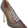 Manolo Blahnik LA 105 Lace & Satin Pump Women -Valentino shop 1313696410 RLLD 1
