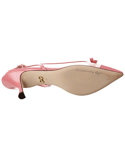 Dolce & Gabbana Leather & Mesh Slingback Pump Women 6 Dolce & Gabbana Leather & Mesh Slingback Pump Women - Image 4