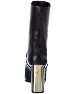 Jimmy Choo Rydea AB 100 Leather Bootie Women -Valentino shop 1313743359 RLLD 3