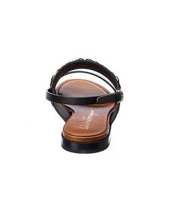 Salvatore Ferragamo Chaim 10 Leather Sandal Women -Valentino shop 1313747516 RLLD 3