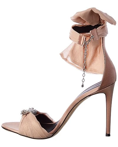 Giuseppe Zanotti Satin Sandal Women 4 Giuseppe Zanotti Satin Sandal Women - Image 2