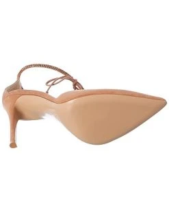 Gianvito Rossi Montecarlo D'Orsay 100 Suede Pump Women -Valentino shop 1313794201 RLLD 4