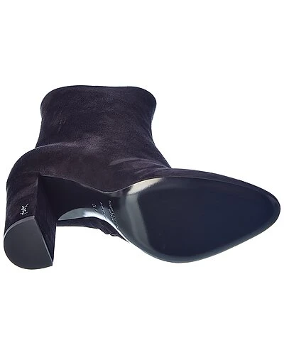 Saint Laurent Ou 95 Suede Bootie Women 6 Saint Laurent Ou 95 Suede Bootie Women - Image 4