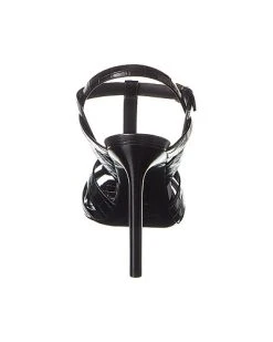 Saint Laurent Tribute 105 Croc-Embossed Leather Sandal Women 9 Saint Laurent Tribute 105 Croc-Embossed Leather Sandal Women -Valentino shop 1313848194 RLLD 3