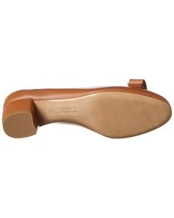 Salvatore Ferragamo Vara Leather Pump Women 10 Salvatore Ferragamo Vara Leather Pump Women -Valentino shop 1313852101 RLLD 4