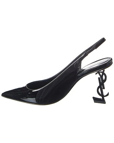 Saint Laurent Opyum 85 Patent Slingback Pump Women 4 Saint Laurent Opyum 85 Patent Slingback Pump Women - Image 2