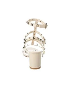 Valentino Rockstud Caged 60 Leather Ankle Strap Sandal Women -Valentino shop 1313903372 RLLD 3