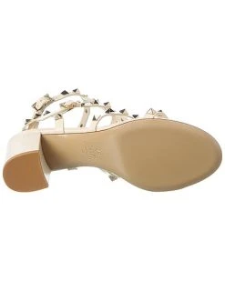 Valentino Rockstud Caged 60 Leather Ankle Strap Sandal Women -Valentino shop 1313903372 RLLD 4