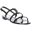 Saint Laurent Cassandra Patent Sandal Women -Valentino shop 1313917203 RLLD 1