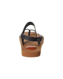 Chloé Woody Logo Canvas & Leather Sandal Women -Valentino shop 1313930153 RLLD 3