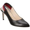 Gucci Sylvie Web Leather Slingback Pump Women -Valentino shop 1313937769 RLLD 1