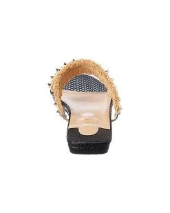 Christian Louboutin Marivodou Raffia & Leather Sandal Women -Valentino shop 1313942913 RLLD 3