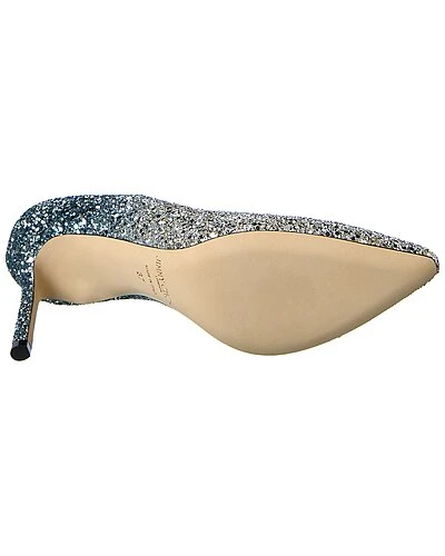 Jimmy Choo Romy 85 Glitter Pump Women 6 Jimmy Choo Romy 85 Glitter Pump Women - Image 4