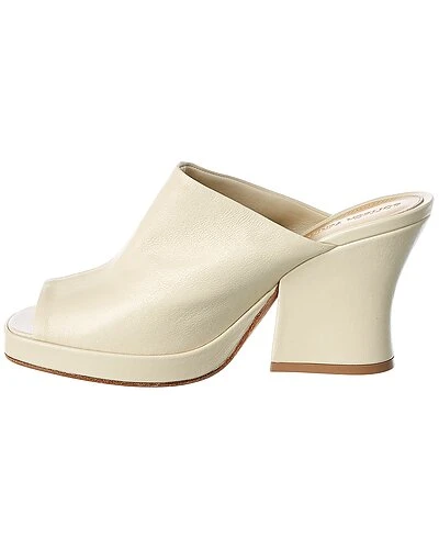Bottega Veneta Stack Leather Mule Women 4 Bottega Veneta Stack Leather Mule Women - Image 2