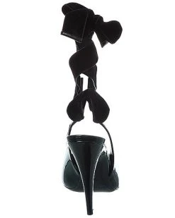 Saint Laurent Venus 110 Patent & Velvet Pump Women 9 Saint Laurent Venus 110 Patent & Velvet Pump Women -Valentino shop 1313980146 RLLD 3