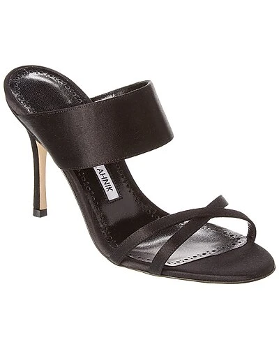 Manolo Blahnik Gueypla 90 Satin Sandal Women 3 Manolo Blahnik Gueypla 90 Satin Sandal Women