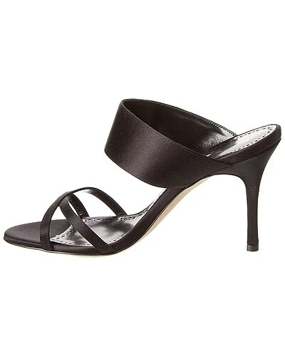 Manolo Blahnik Gueypla 90 Satin Sandal Women 4 Manolo Blahnik Gueypla 90 Satin Sandal Women - Image 2