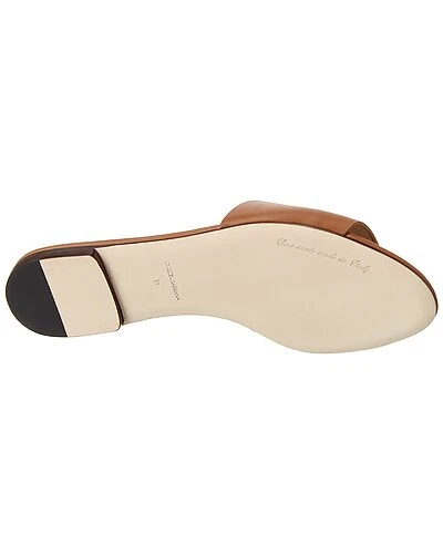 Dolce & Gabbana Millennials Logo Leather Sandal Women 6 Dolce & Gabbana Millennials Logo Leather Sandal Women - Image 4